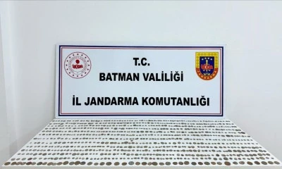 Batman'da tarihi eser kaçakçılığı operasyonunda 2 şüpheli yakalandı