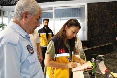 Batman'da tekstil fabrikalarında geri dönüşüm denetimi yapıldı