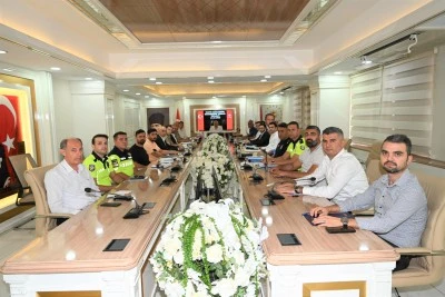 Batman'da trafik güvenliği toplantısı yapıldı