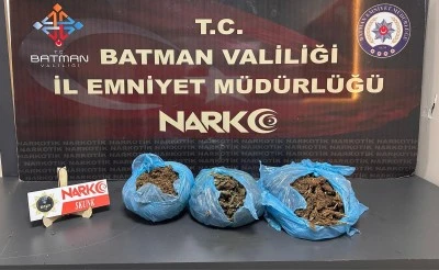 Batman'da uyuşturucu operasyonunda yakalanan şüpheli tutuklandı