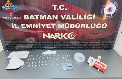 Batman'da uyuşturucu operasyonunda yakalanan şüpheli tutuklandı