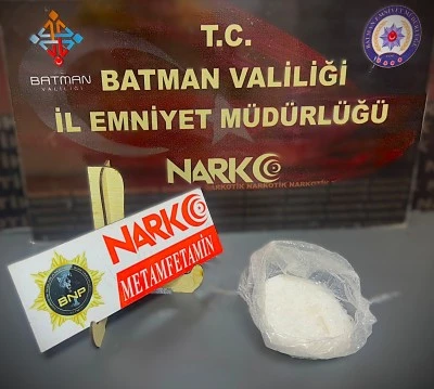 Batman'da uyuşturucu operasyonunda yakalanan zanlı tutuklandı