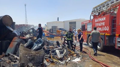 Batman fabrikada yangın çıktı!