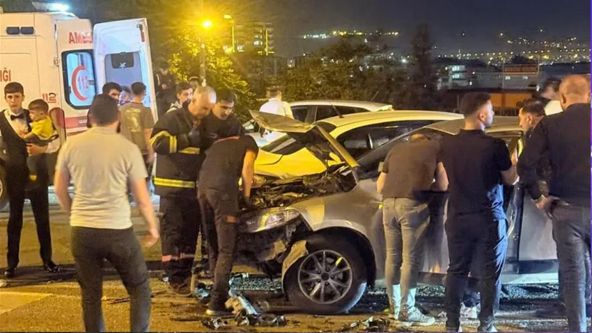 Batman-Siirt yolunda trafik kazası: 4 Yaralı