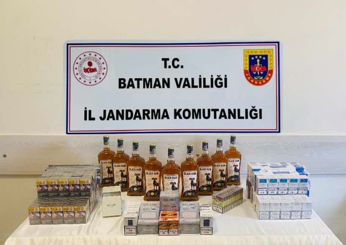 Batman'da gümrük kaçağı 765 paket sigara ele geçirildi