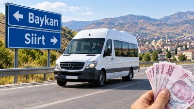 Baykan-Siirt ulaşım &uuml;cretine zam yapıldı
