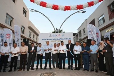 Beşiri'de sokak sağlıklaştırma &ccedil;alışmaları tamamlandı