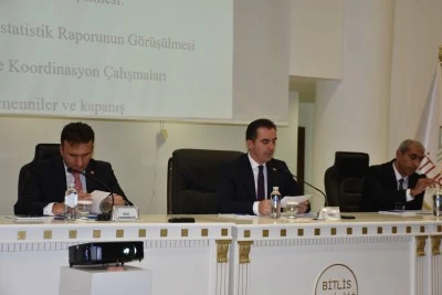 Bitlis'te İl Koordinasyon Kurulu Toplantısı gerçekleştirildi