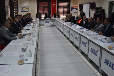 Bitlis'te Kış Tedbirleri Toplantısı yapıldı