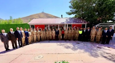 Bitlis'te rütbe terfi töreni düzenlendi