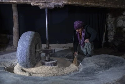 Bitlis'te su değirmeninin &ccedil;arkı yaklaşık 2 asırdır d&ouml;n&uuml;yor