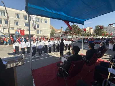 Çermik'te 29 Ekim Cumhuriyet Bayramı kutlandı