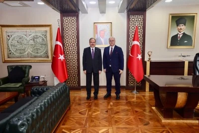 Cumhurbaşkanı Danışmanından Siirt Valisi Kızılkaya&rsquo;ya ziyaret