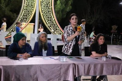 DBP Eş Genel Başkanı U&ccedil;ar, Kurtalan'da Halk Buluşmasına Katıldı