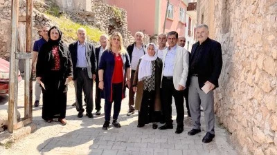 DEM Parti’den Kurtalan’da Köy ve Hasta Ziyaretleri