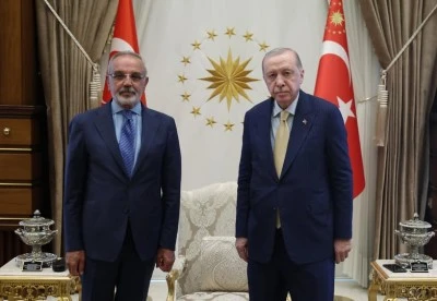 DEM Partili Sırrı Sakık, Cumhurbaşkanı Erdoğan ile g&ouml;r&uuml;şt&uuml;