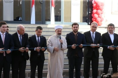 Diyanet İşleri Başkanı Erbaş Gaziantep'te Kur'an kursu açılışında konuştu: