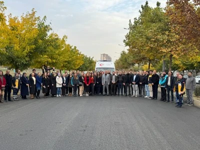 Diyarbakır'da ambulansların trafikte karşılaştığı sorunlara yönelik saha incelemesi yapıldı