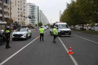 Diyarbakır'da dron destekli trafik denetimi yapıldı