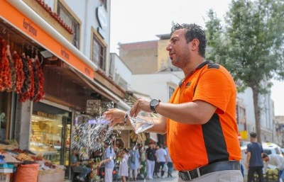 Diyarbakır'da kavurucu sıcak hayatı olumsuz etkiliyor