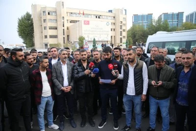 Diyarbakır'da servis şoförlerinden taleplerine ilişkin açıklama
