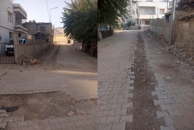 Doğalgaz Hattı Çalışması Sonrası Bozulan Yol Onarılmayı Bekliyor