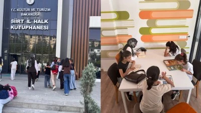 D&uuml;nya Okuma Haftası&rsquo;nda Siirtli &ccedil;ocuklar kitaplarla buluştu