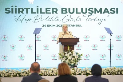 Emine Erdoğan: Siirt, Sayın Cumhurbaşkanı'mızın siyasi hayatında önemli bir dönüm noktasıdır