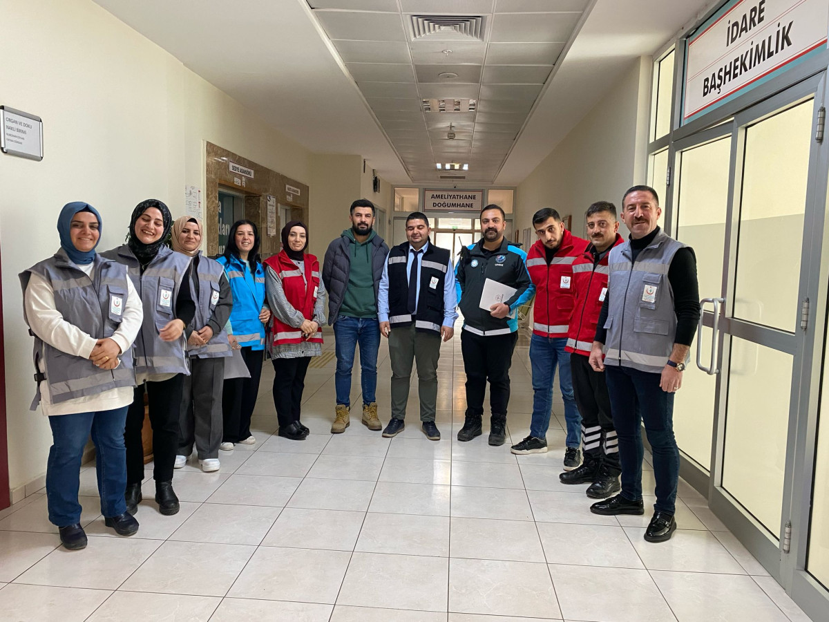 Eruh Devlet Hastanesi'nde HAP tatbikatı