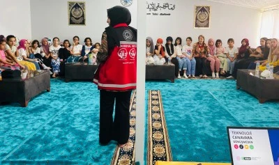 Eruh'ta Yaz Kur'an Kursu &Ouml;ğrencilerine Teknoloji Bağımlılığı Eğitimi