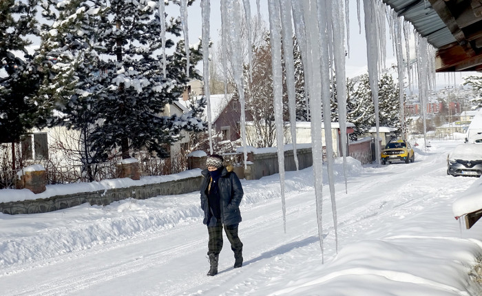 Erzurum, Ardahan ile Kars'ta kar ve soğuk hava etkili oluyor