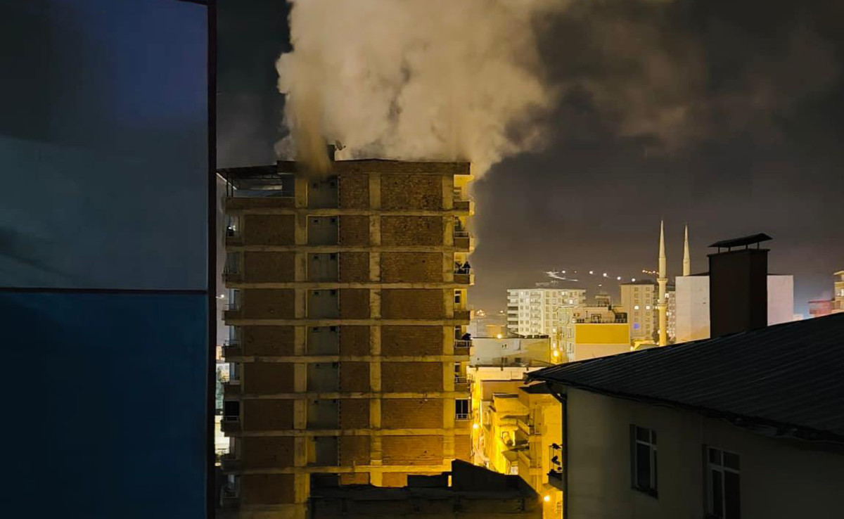 Eş Başkan Bingöl, yangın olayı ile ilgili konuştu