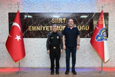 Eski Emniyet M&uuml;d&uuml;r&uuml;nden &Ouml;zdemir&rsquo;e Hayırlı Olsun Ziyareti