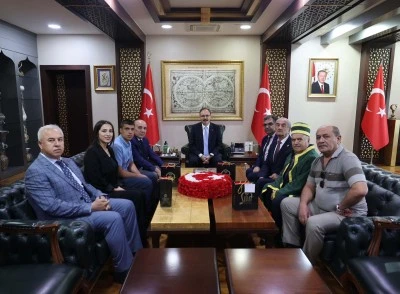 Esnaf Temsilcileri Vali Kızılkaya’yı Ziyaret Etti