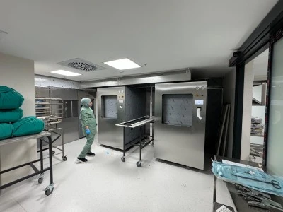Gazi Yaşargil Eğitim ve Araştırma Hastanesinde sterilizasyon birimi yenilendi