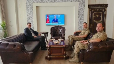 G&ouml;reve atanan İl Jandarma Komutanı ilk il&ccedil;e ziyaretini ger&ccedil;ekleştirdi