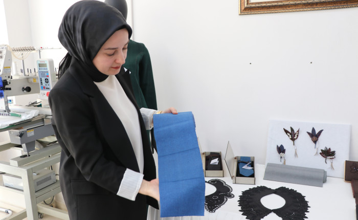 Güneydoğu'ya özgü kumaş Siirt'te modern tasarımlarla yeniden doğdu!