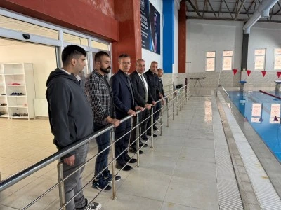 Şırnak Gençlik ve Spor İl Müdürü Din, Uludere'de tesislerde incelemelerde bulundu
