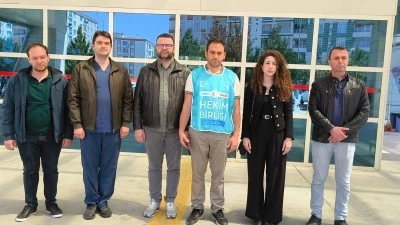 Gaziantep'te öldürülen doktor, Siirt'te anıldı