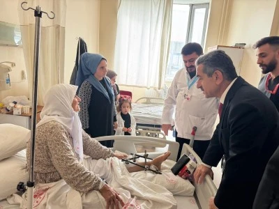 Şırnak Valisi Ekici'den hastalara ziyaret