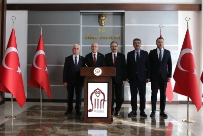 Hazine ve Maliye Bakanı Şimşek,&nbsp;Siirt'te ziyaretlerde bulundu