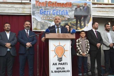 AK Parti Bitlis İl Başkanlığına atanan Günceoğlu göreve başladı