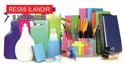 SİİRT'TE KIRTASİYE VE TEMİZLİK MALZEMESİ SATIN ALINACAK