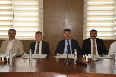 AK Parti Batman Milletvekili Nasıroğlu, BTSO Başkanı ile görüştü