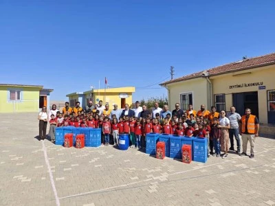 Mardin Büyükşehir Belediyesi, öğrencileri sıfır atık konusunda bilgilendirdi