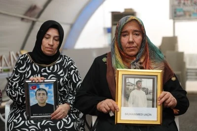 Diyarbakır annelerinin oturma eylemine bir aile daha katıldı