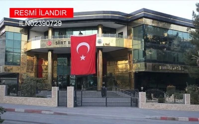 SİİRT BELEDİYE BAŞKANLIĞI&rsquo;NDAN DUYURU