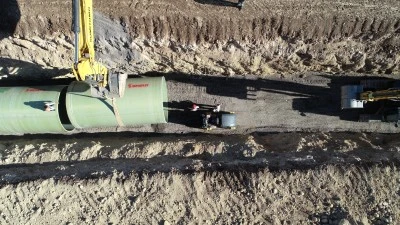 Dev boruların döşendiği Muş Ovası'nda tarım arazileri suya kavuşacak