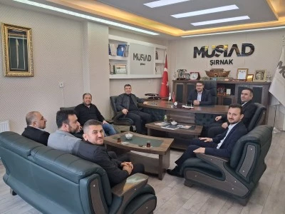 İŞKUR&nbsp;Şırnak&nbsp;İl M&uuml;d&uuml;r&uuml; Sofuoğlu'ndan M&Uuml;SİAD'a ziyaret