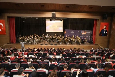 Mardin Kültür Yolu Festivali kapsamında MSB Armoni Mızıkası Komutanlığı konser verdi